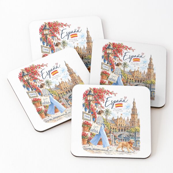 Item preview, Seville Spain Travel Plaza de España designed and sold by EdwinkOne.
