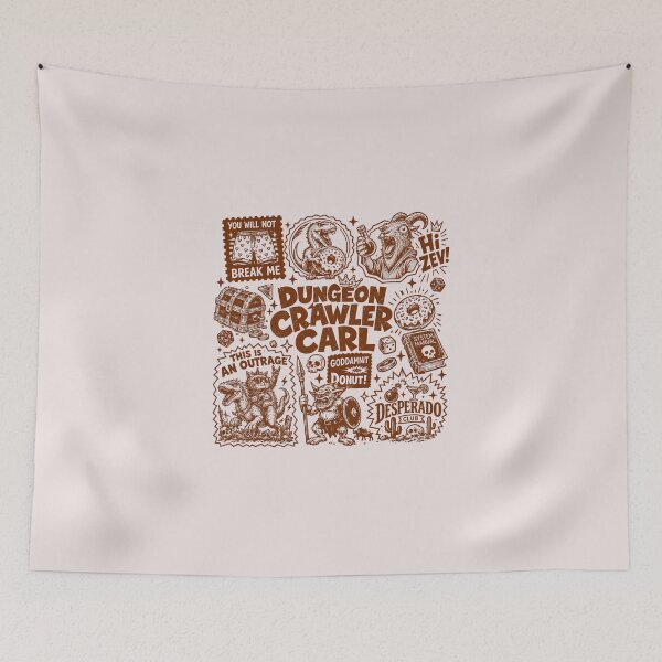 Item preview, Dungeon Crawler Carl Goddamnit Donut - LitRPG Fantasy Humor designed and sold by CatTalkTshirts.