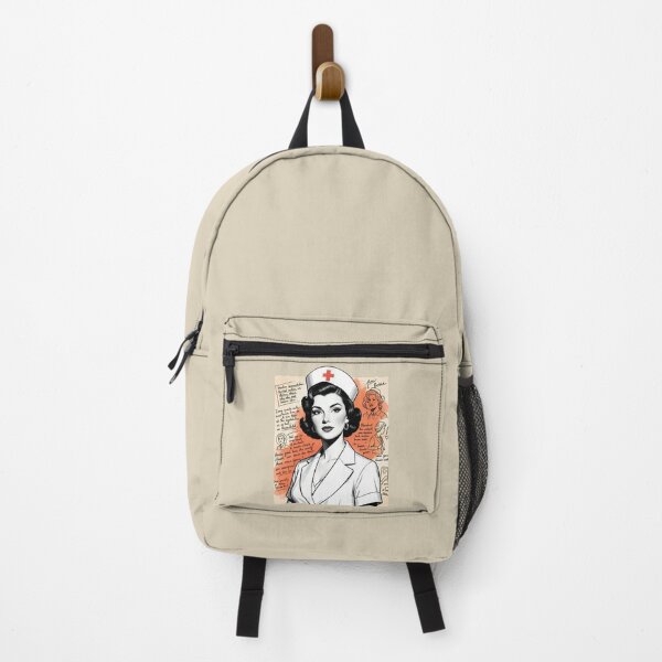 Item preview, Retro-style nurse. designed and sold by MagelliShop.