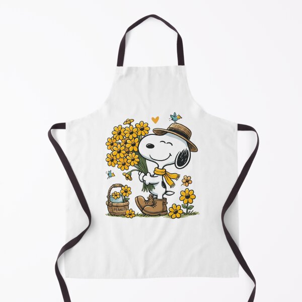 Item preview, Peanuts Snoopy Yellow Flowers designed and sold by Sapphirajorie.