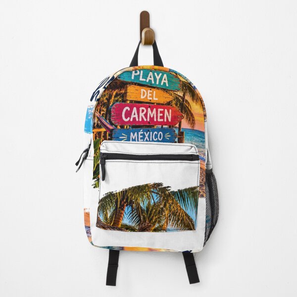 Item preview, Playa del Carmen Mexico Tropical Sunset Beach Travel Design designed and sold by DRAWZENART.
