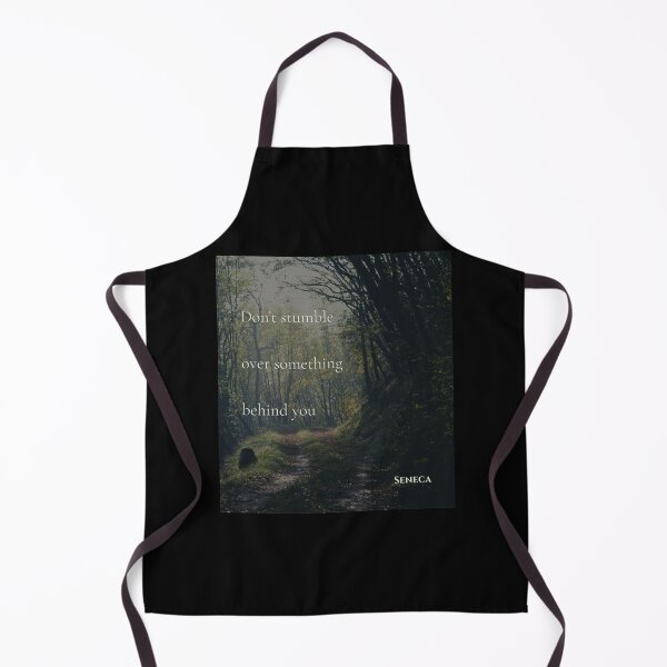 Item preview, Seneca Stoic Quote | Don't Stumble Over Something Behind You designed and sold by DoseOPhilosophy.