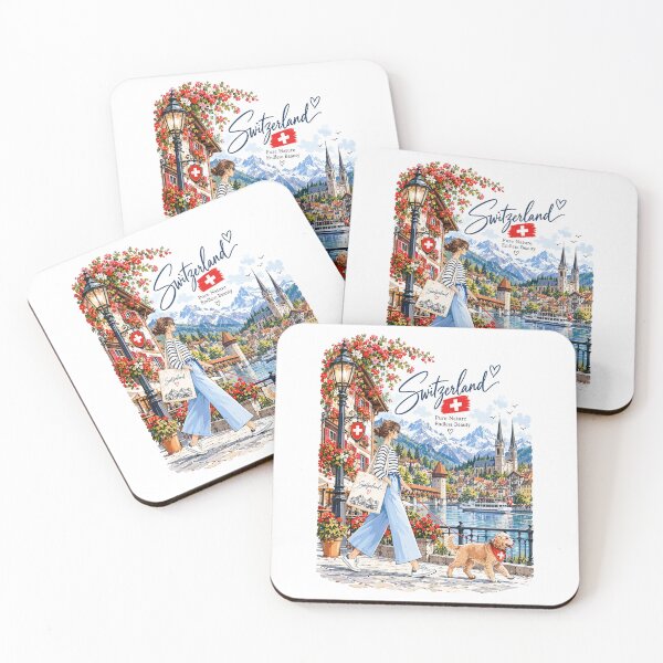 Item preview, Lucerne Switzerland Travel Lake designed and sold by EdwinkOne.