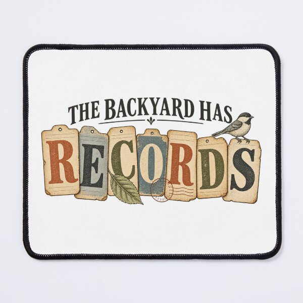 Item preview, The Backyard Has Records – Vintage Nature Archive designed and sold by Golden Era Studio.