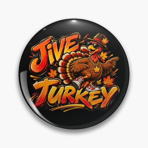 Artikelvorschau, Jive Truthahn-Thanksgiving entworfen und verkauft von NJRNL Apparel .