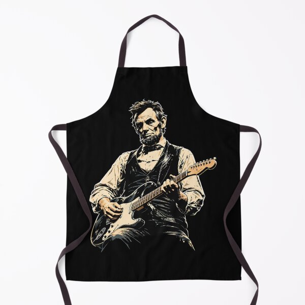 Item preview, Vintage abraham lincoln Playing Guitar_ v1 designed and sold by PrestonoPrescot.