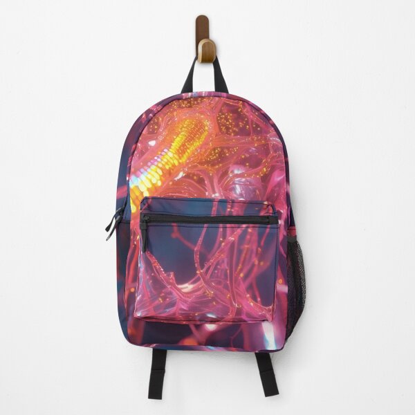 Item preview, Bioluminescent Pink Neural Synapse In Microscopic Cosmos designed and sold by monkeybusiness.pt.