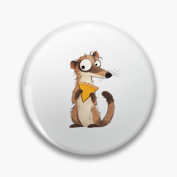 Item preview, Mongoose with a Small Pie Slice designed and sold by The-Art-of-D.