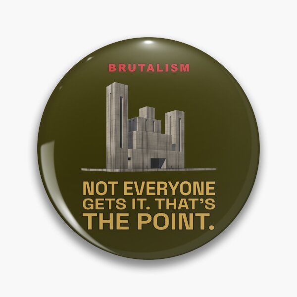 Item preview, Not Everyone Gets It. That's the Point. – Brutalism Fan Design designed and sold by TribeGlyph.