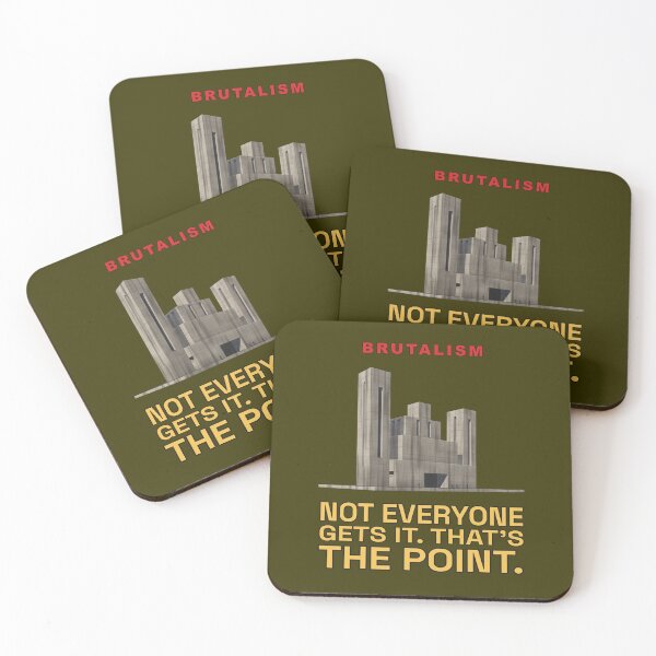 Item preview, Not Everyone Gets It. That's the Point. – Brutalism Fan Design designed and sold by TribeGlyph.