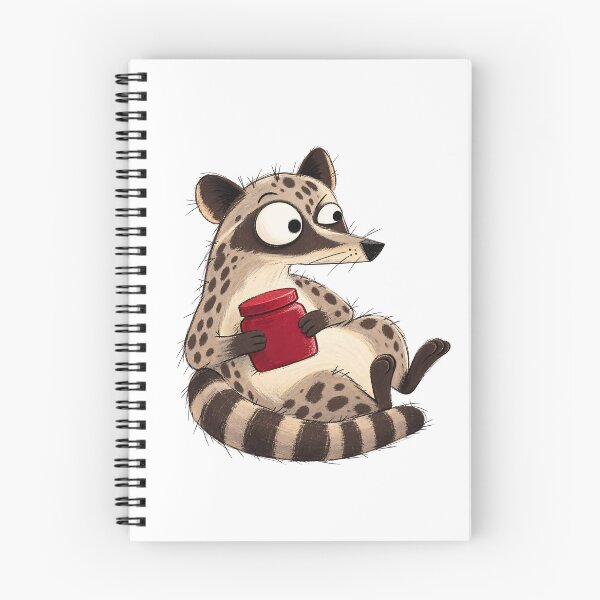 Item preview, Civet Guarding a Little Preserve Jar designed and sold by The-Art-of-D.