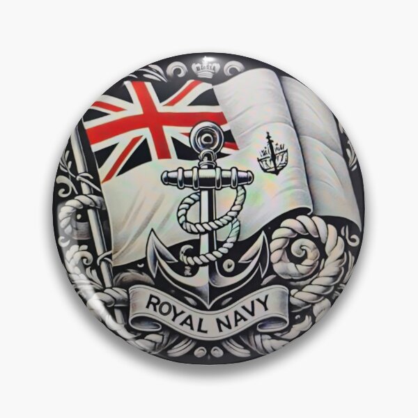 Item preview, Royal Navy Tattoo Print designed and sold by Lichentroupe63.
