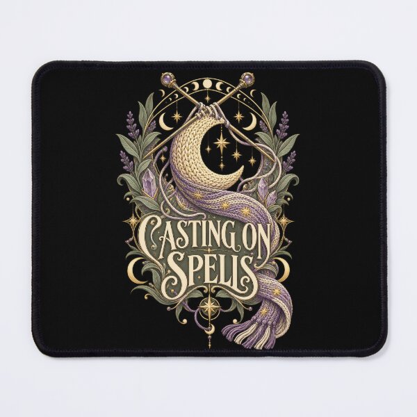 Item preview, Casting On Spells Knitting designed and sold by Text2tee.