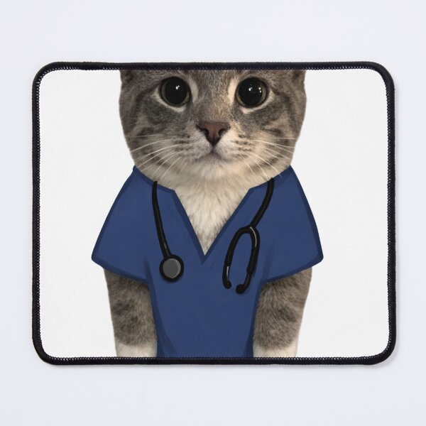 Item preview, cat doctor designed and sold by ealynch.