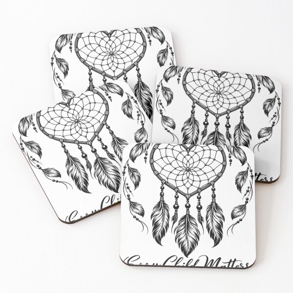 Item preview, Heart Dreamcatcher with Feathers and Stars designed and sold by ROUX-ART.