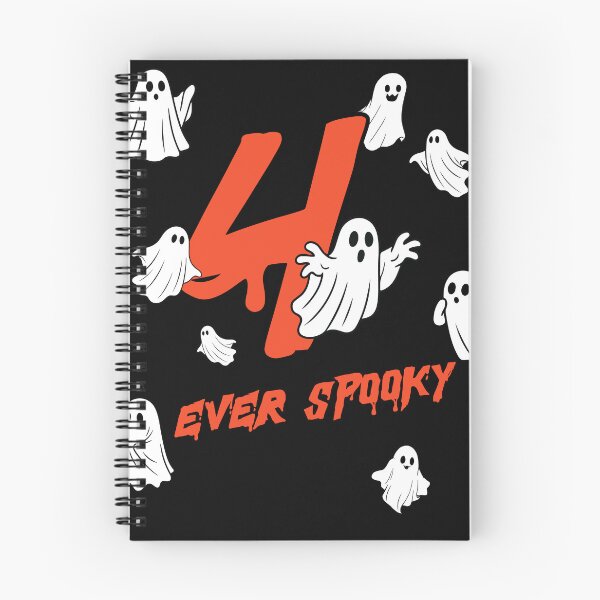 Item preview, Four Ever Spooky Halloween T-Shirt designed and sold by JoyVero.