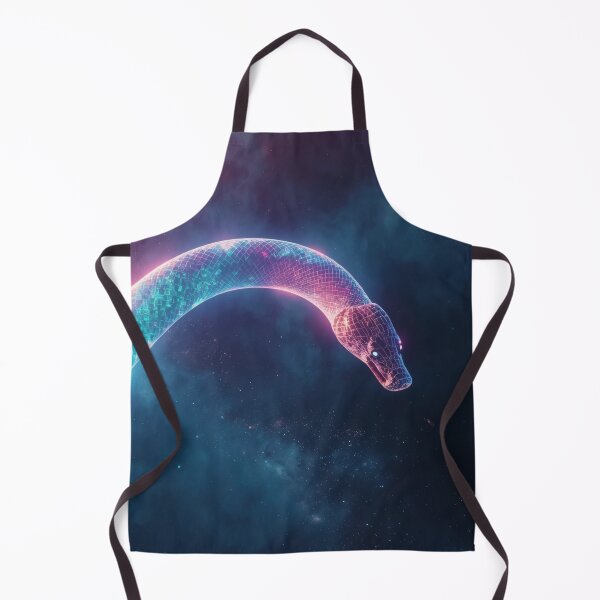 Item preview, Glowing Celestial Serpent In Cosmic Nebula designed and sold by monkeybusiness.pt.