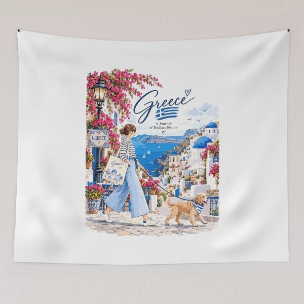 Item preview, Santorini Greece Travel Oia designed and sold by EdwinkOne.