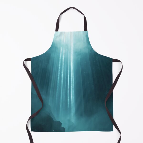 Item preview, Radiant Cyan Light Shafts In Deep Abyssal Chasm designed and sold by monkeybusiness.pt.