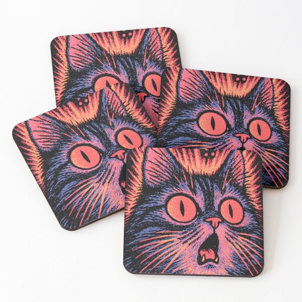 Item preview, Surprised Cat Face designed and sold by folskullyz.