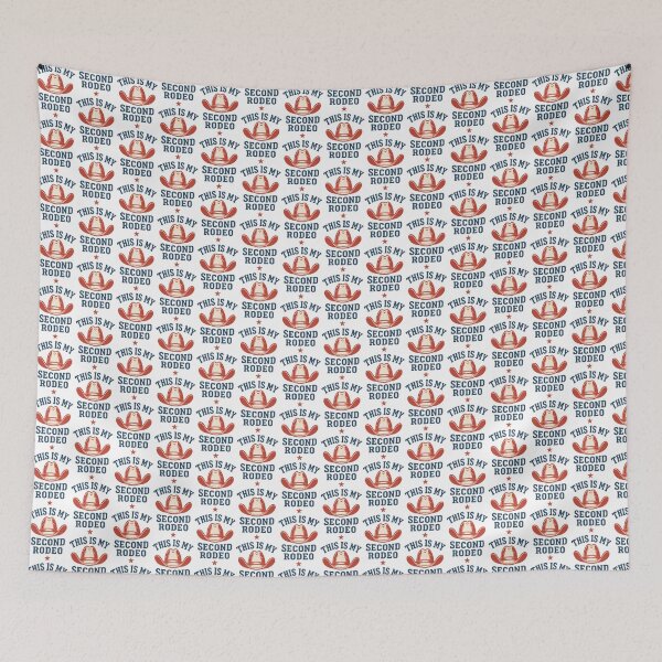 Item preview, Vintage Cowboy Second Rodeo Rustic Western Design designed and sold by julevysanchez.