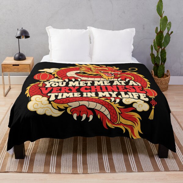Item preview, You Met Me at a Very Chinese Time in My Life designed and sold by RICENO.