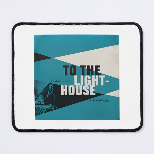 Item preview, To the Lighthouse Inspired Notebook Record Cover Design Featuring Woolf Theme designed and sold by DeanUrevig.
