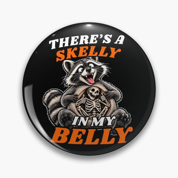 Item preview, A Skeleton in the Belly? The Raccoon Explains It All! designed and sold by Creative-Sanc.