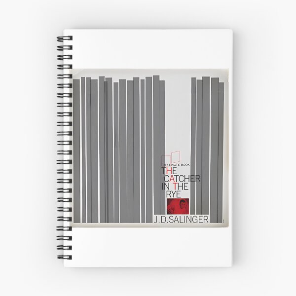 Item preview, Vintage Style Catcher in the Rye Notebook Inspired Design by Salinger Fan designed and sold by DeanUrevig.
