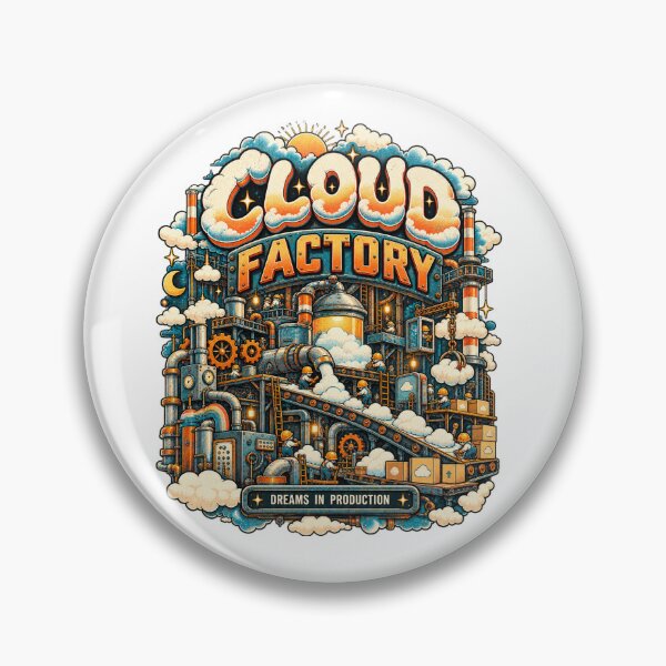 Item preview, Cloud Factory – Dreams in Production Vintage Industrial designed and sold by NarpLTD.