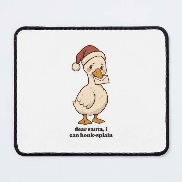 Item preview, Silly Goose Christmas Dear Santa I Can Honk-splain designed and sold by OuqCreations.