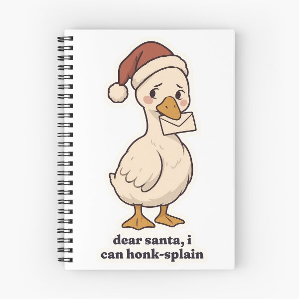 Item preview, Silly Goose Christmas Dear Santa I Can Honk-splain designed and sold by OuqCreations.
