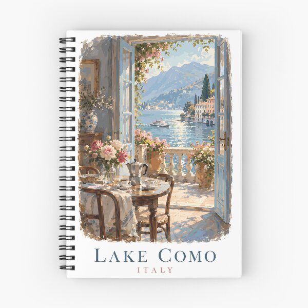 Item preview, Lake Como Vintage Italian Charm designed and sold by turtlestart.