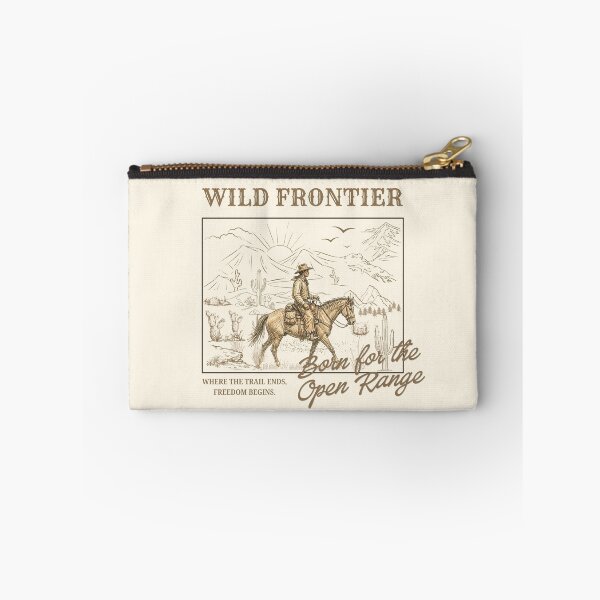 Item preview, Wild Frontier Cowboy Open Range Vintage Western Art designed and sold by KaBaRen.