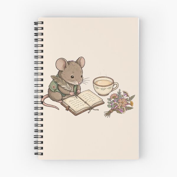 Item preview, A Little Mouse Writing by Candlelight designed and sold by Sweet Blob Co.