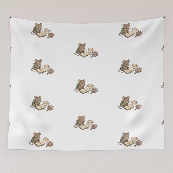 Item preview, A Little Mouse Writing by Candlelight designed and sold by Sweet Blob Co.