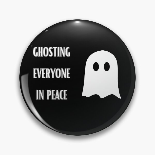 Item preview, Ghosting Everyone in Peace Introvert Halloween Ghost designed and sold by T-version.