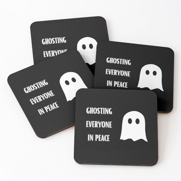 Item preview, Ghosting Everyone in Peace Introvert Halloween Ghost designed and sold by T-version.