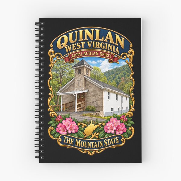Item preview, Quinland, West Virginia - Appalachian Spirit - The Mountain State - 3D Transparent designed and sold by Military Insignia Products.
