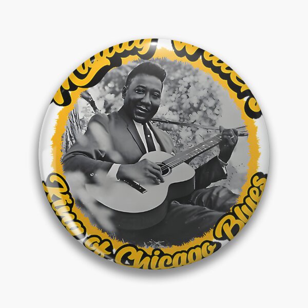 Artikelvorschau, Muddy Waters inspirierte das Design des Königs des Chicago Blues. entworfen und verkauft von ATGR.