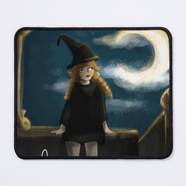 Item preview, Little Witch on the Rooftops designed and sold by AngeArtiste.