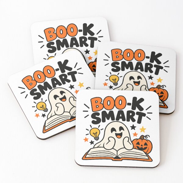 Item preview, Boo-K Smart Halloween Bookish Ghost designed and sold by CleanDecor.