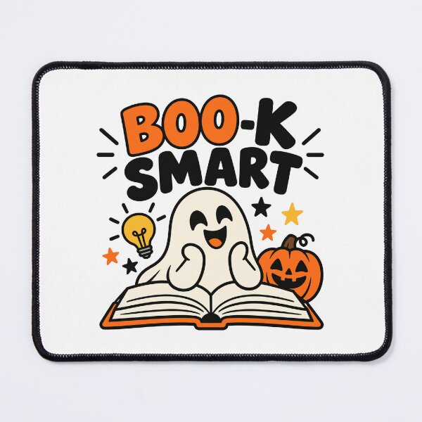 Item preview, Boo-K Smart Halloween Bookish Ghost designed and sold by CleanDecor.
