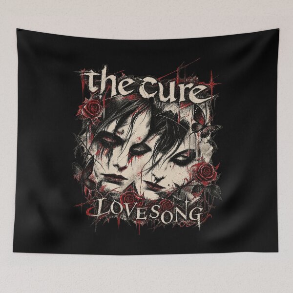Artikelvorschau, The Cure Lovesong Vintage Gothic Rock Dark Romantic Style entworfen und verkauft von Jadegothgobby.