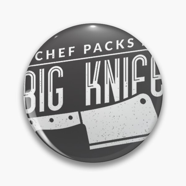 Item preview, Big Knife Chef Illustration Cooking Kitchen Design designed and sold by thiefofblood0w0.