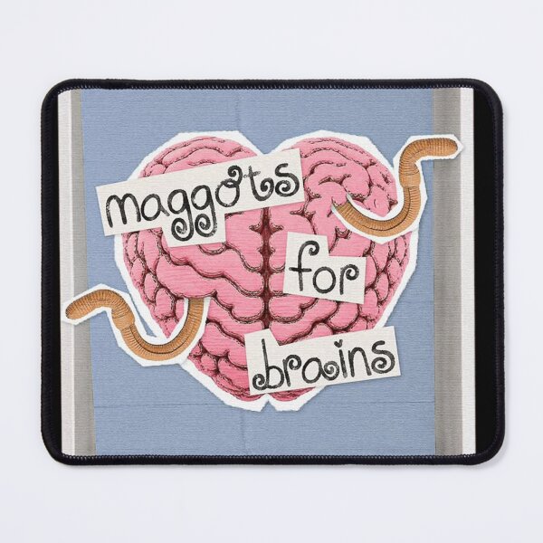 Item preview, Maggots for Brains - Olivia designed and sold by Twelvecloth.