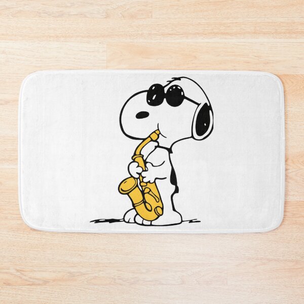Item preview, Peanuts Snoopy Saxophone Jazz Cool  designed and sold by Sapphirajorie.