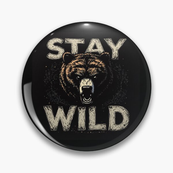 Item preview, stay wild designed and sold by SHEALABUNNY.