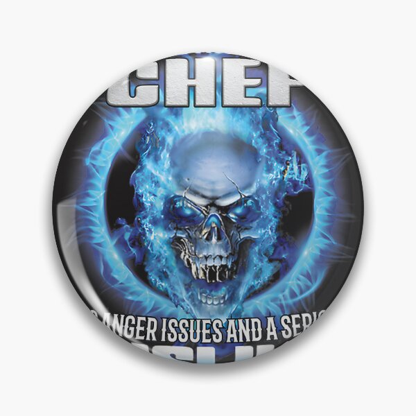Item preview, Funny Chef Quote Design Walk Away This Chef Has Anger Issue for Stupid People designed and sold by thiefofblood0w0.