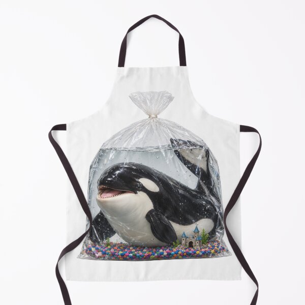 Item preview, Orca Whale In A Pet Store Fish Bag designed and sold by The Mellonaire.